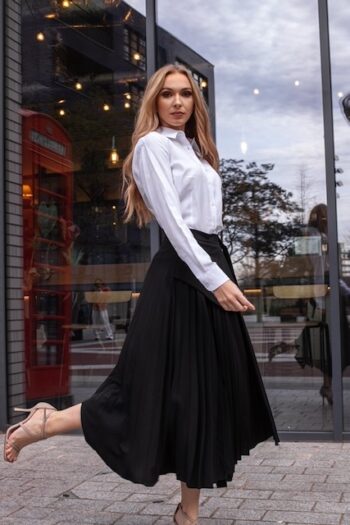 White long sleeve shirt