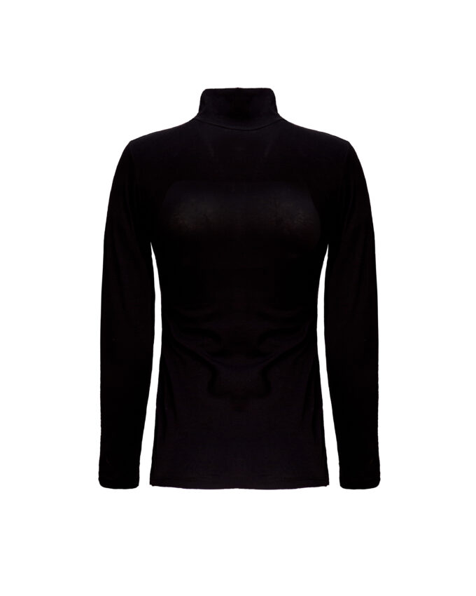 Black turtle neck