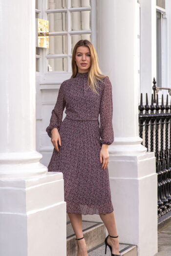 Mandy patterned dress