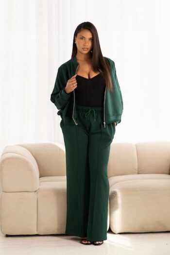 Bottle green track set